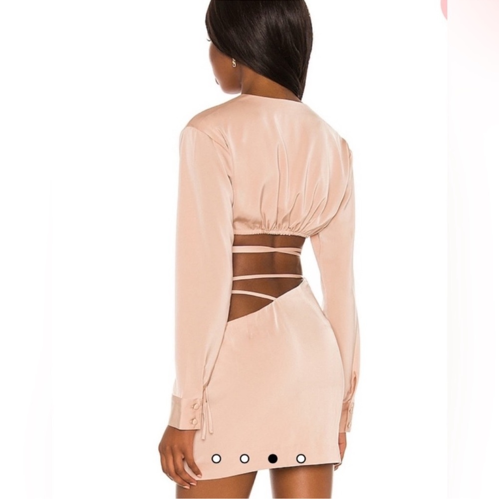 NBD Nude Elegant Mini Dress - Picture 2 of 6
